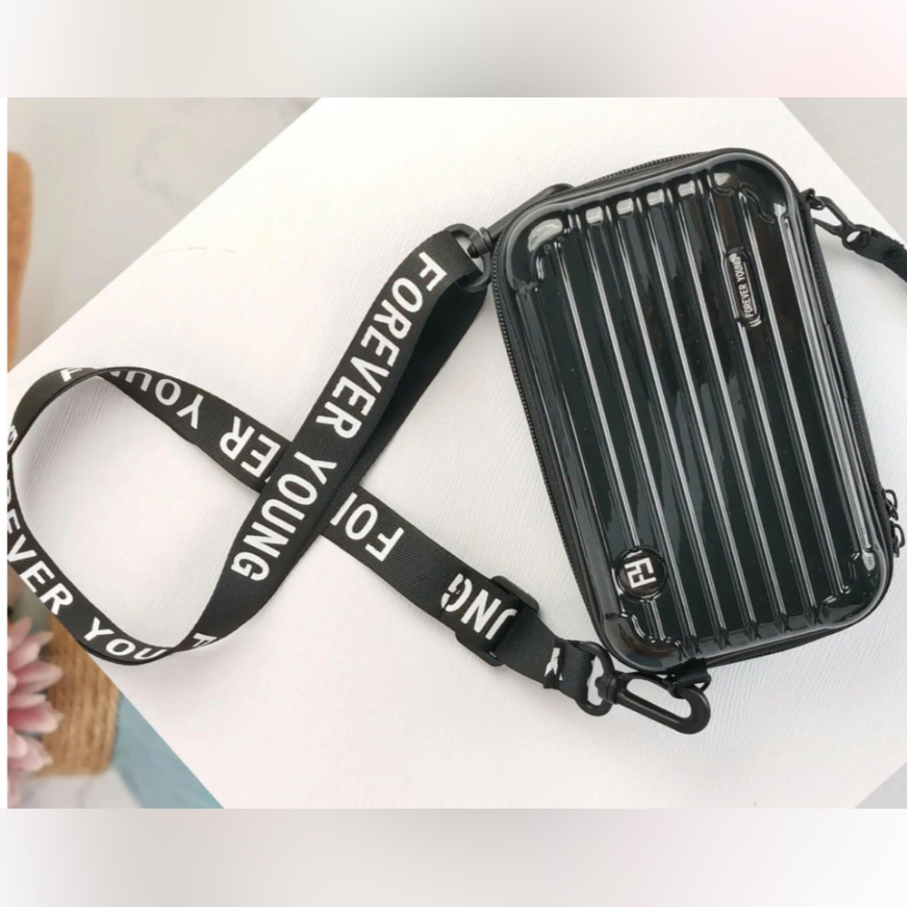 Micro suitcase purse